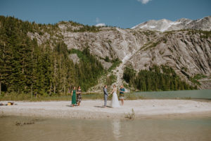 Adventure Wedding Alpine Lake